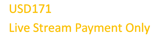 USD171 Live Stream Payment Only